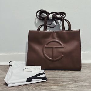 TELFAR - Medium Shopping Bag (Chocolate)